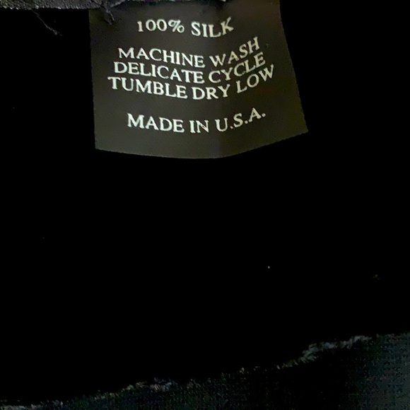 CITRON Santa Monica Collection 100% Silk Open Coat Size Medium - Picture 13 of 16